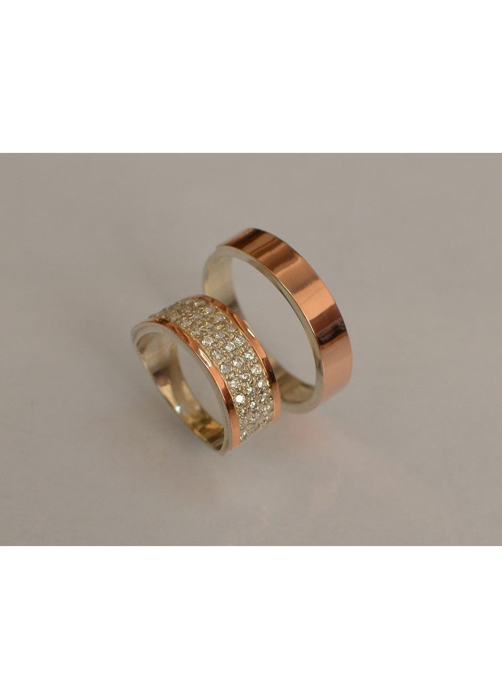 Пара срібних обручок Silver Style (367112144)