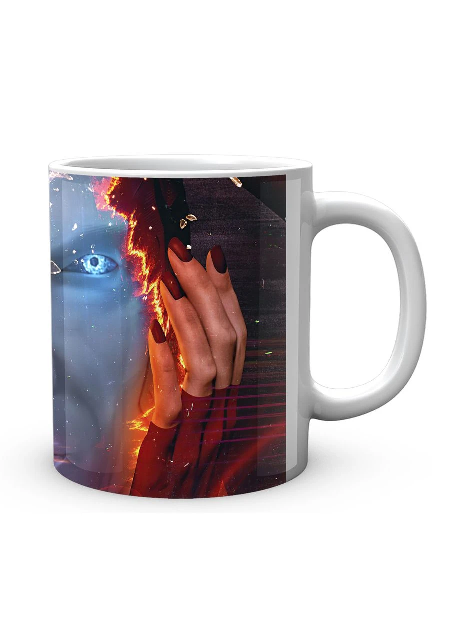 Кружка с принтом Ванда Вижен Wanda Vision angry face VS 02.06 Кружка керамическая 0,33 GeekLand (378965182)