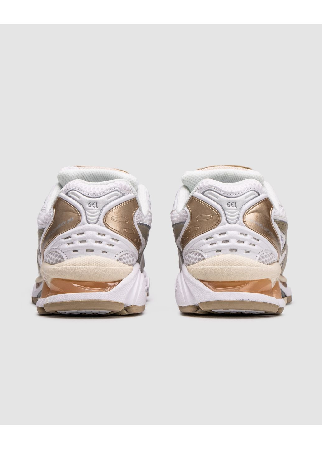 Белые демисезонные кроссовки мужские asics gel-kayano 14 white / bronze асикс гель каяно 14 No Brand