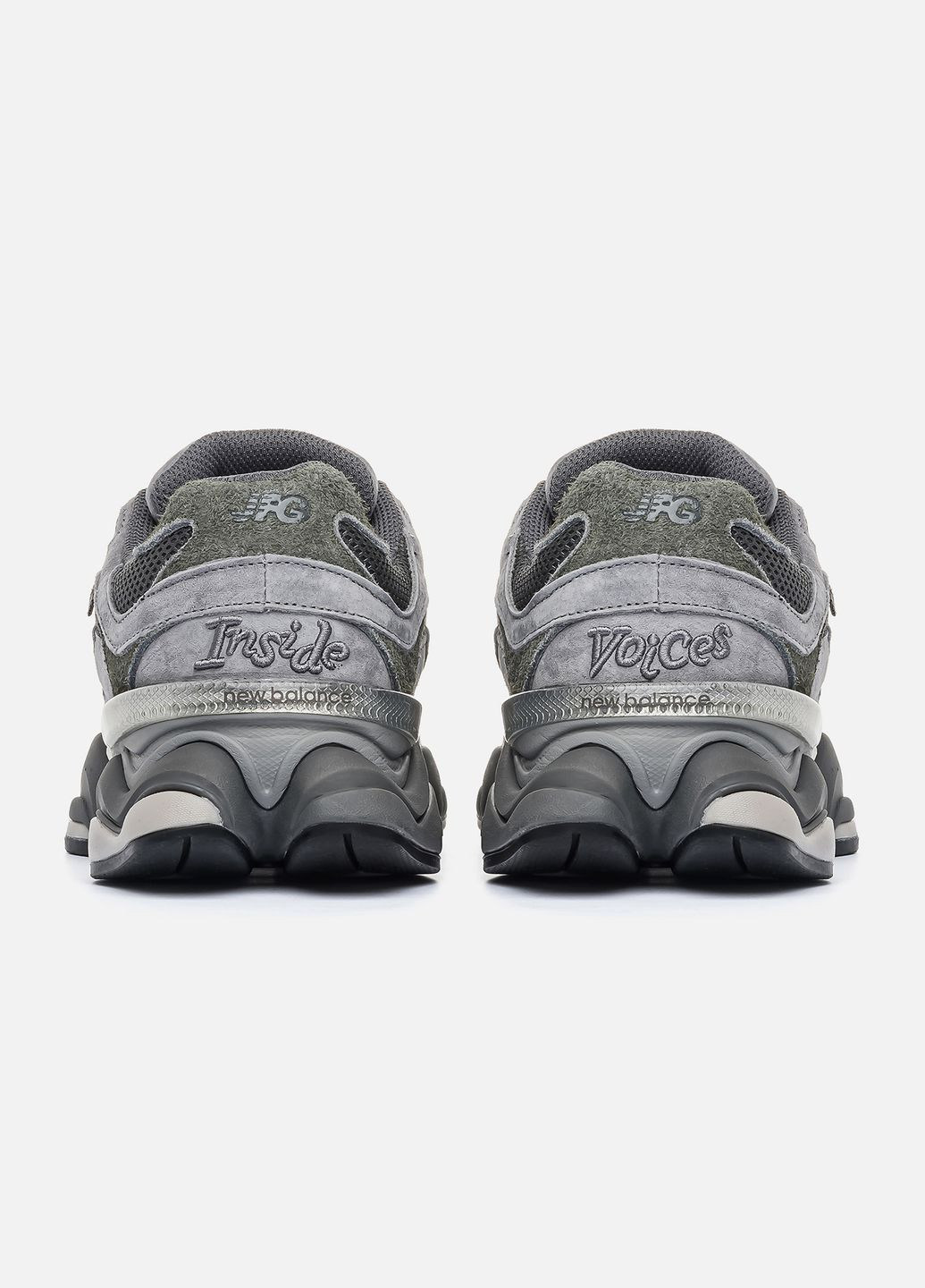 Сірі всесезонні жіночі кросівки new balance 9060 x joe freshgoods dark gray No Brand 1906D