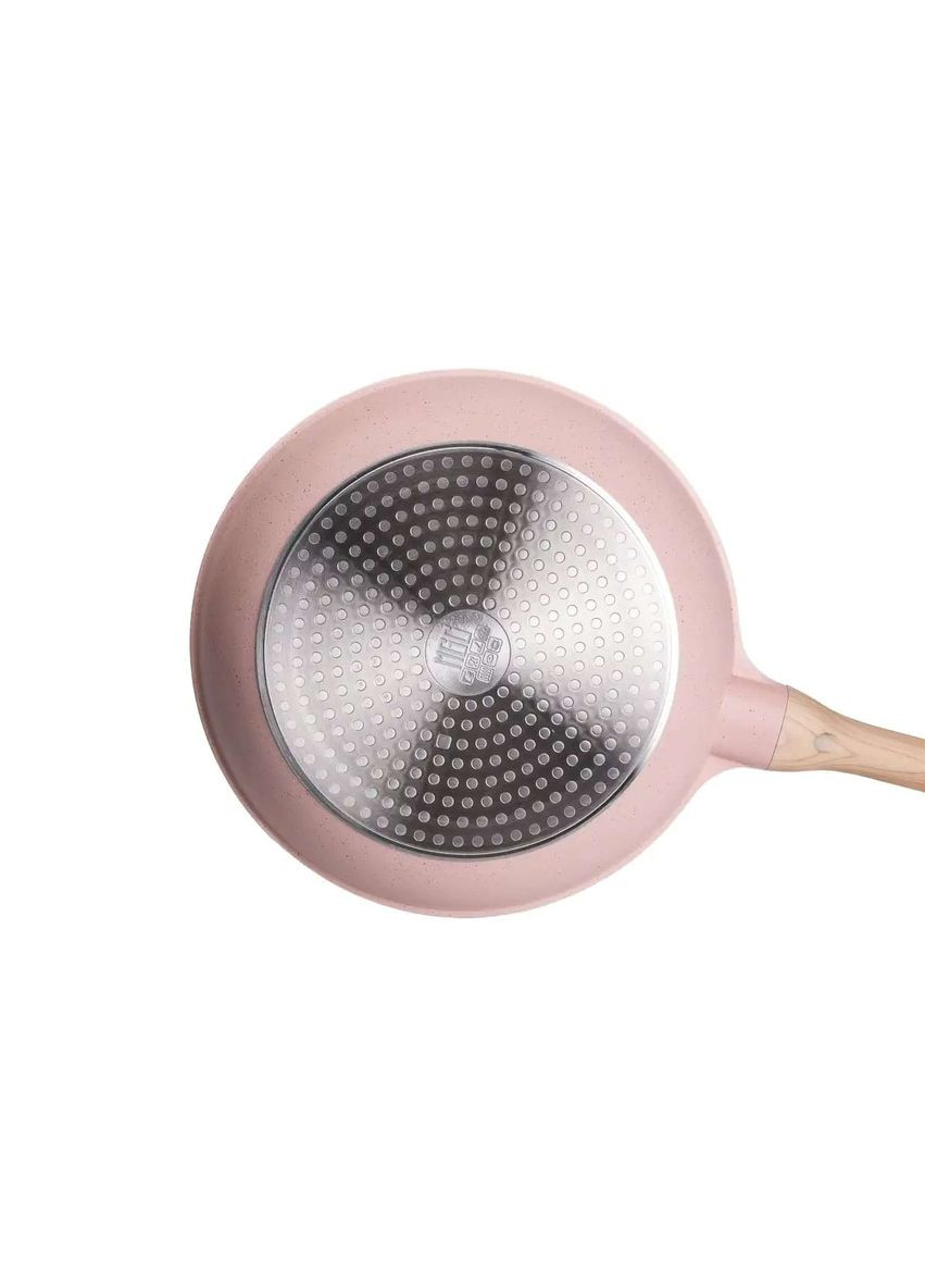 Набор сковородок универсальных MGC алюминиевых с антипригарным покрытием 1,2/2/3 л, розовый MGC HP-4-410P No Brand (360481713)