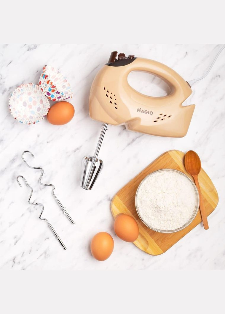 Стационарный электрический ручной миксер MG-950 кухонный миксер с насадками Magio (298423850)