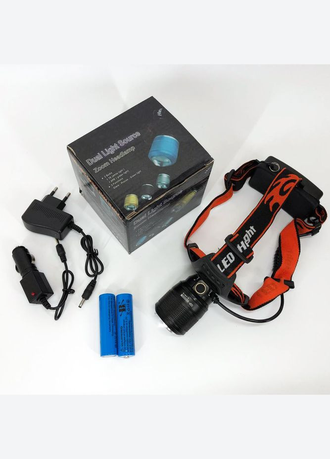 Налобный тактический фонарик POLICE BL-2199-T6, мощный аккумуляторный налобный фонарик, головной фонарик Bailong (364663646)