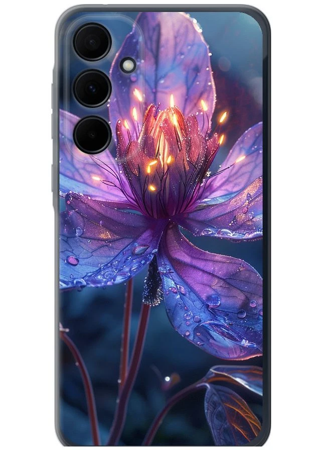 Силиконовый чехол 'Магический цветок' для Endorphone Samsung Galaxy A35 (383356744)