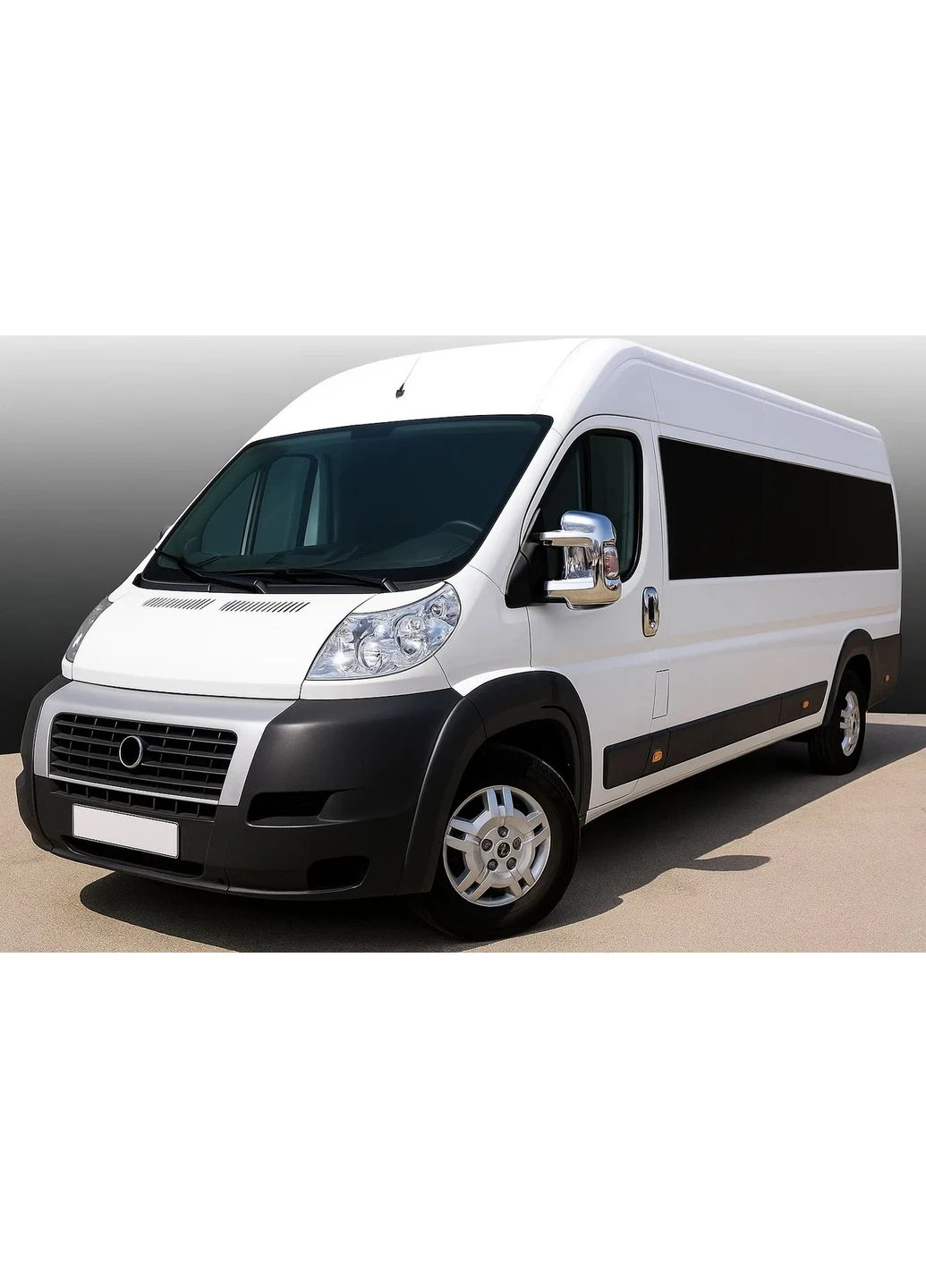 Накладки на зеркала (2 шт, пласт) для Peugeot Boxer 2006-2025 гг. CARMOS (391749271)