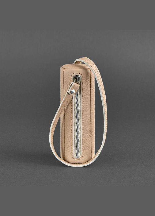 Жіноча шкіряна жіноча ключниця 3.0 Тубус світло-бежева (A-026547) BlankNote (330144410)