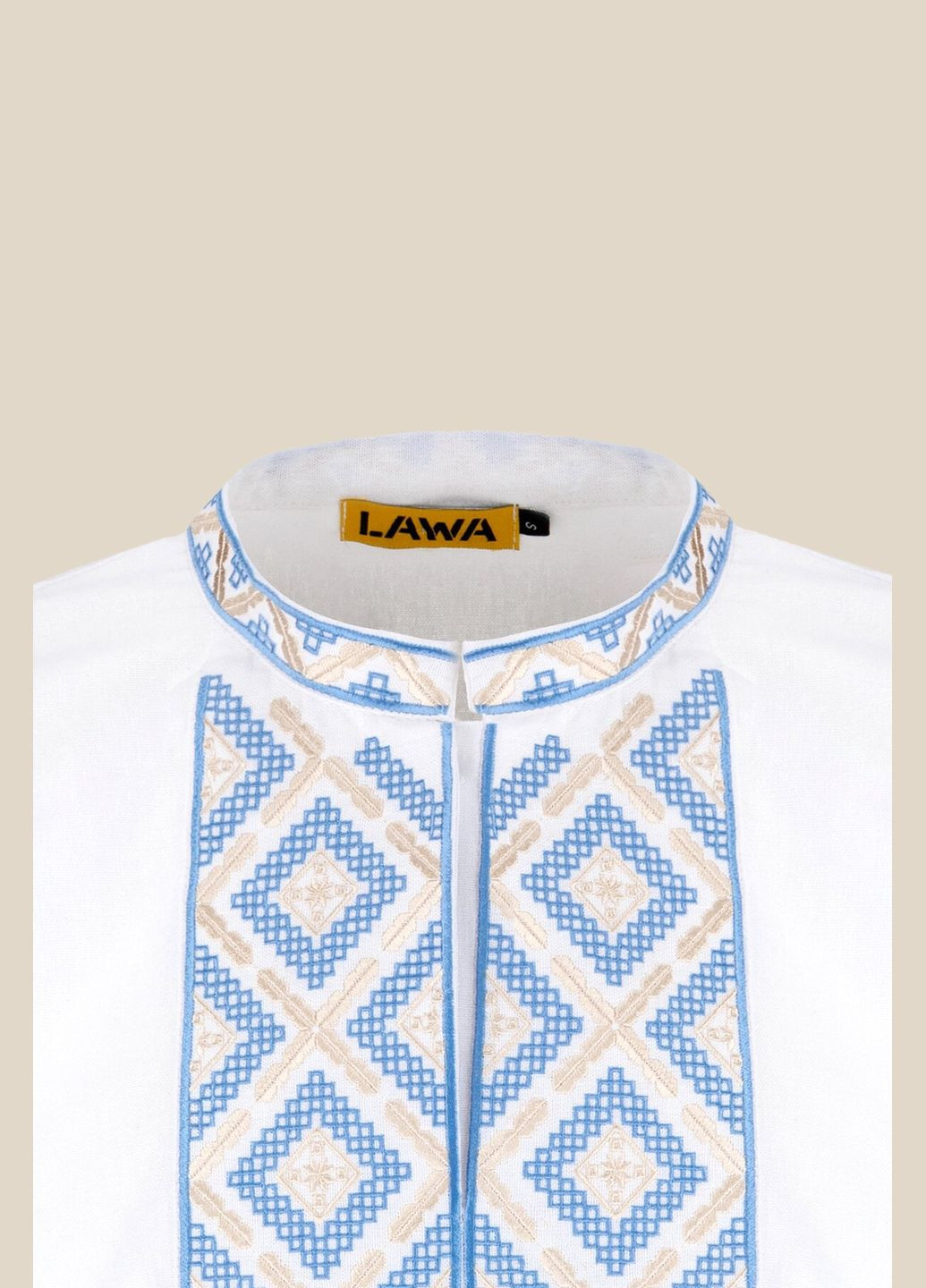 Біла сорочка вишиванка чоловіча e-mb02302 shop (2000999169656) LAWA (352768172)