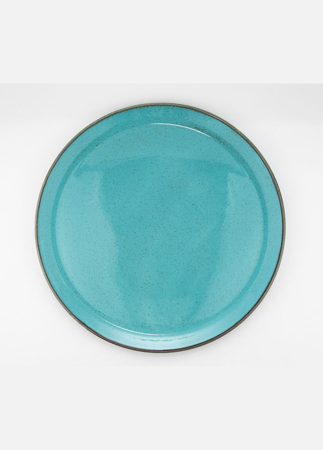 Тарелка для пиццы Seasons Turquoise 162932 32см Бирюзовая тарелка для пиццы Красивая фарфоровая посуда Porland (277949398)