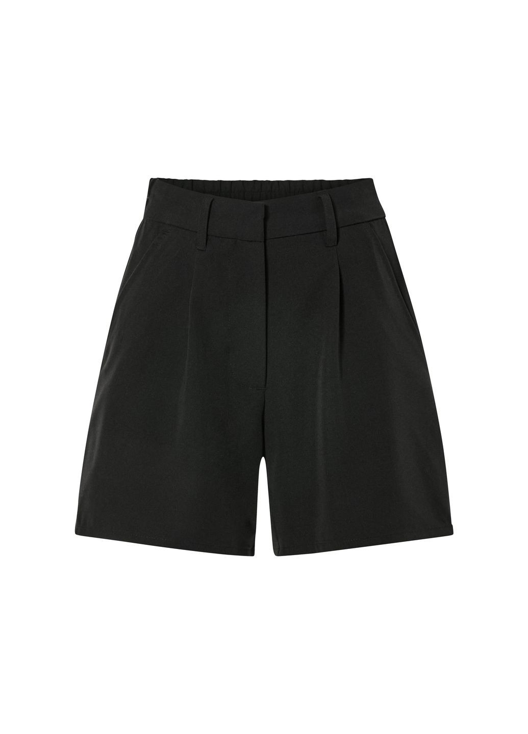 Шорти Бермуди з віскозою для жінки LYCRA® 471662 38(S) чорний Esmara (322433853)