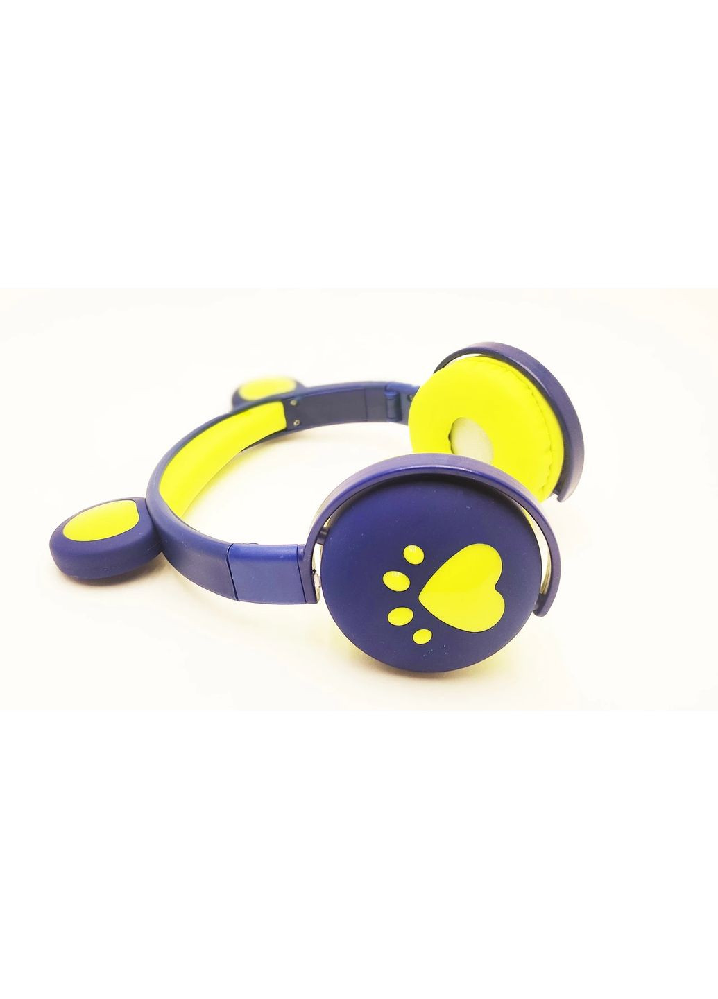 Бездротові дитячі навушники мікрофоном ВК-5, з ведмедими вушками та LED-підсвіткою подарункові ( ) Atd (349824252)