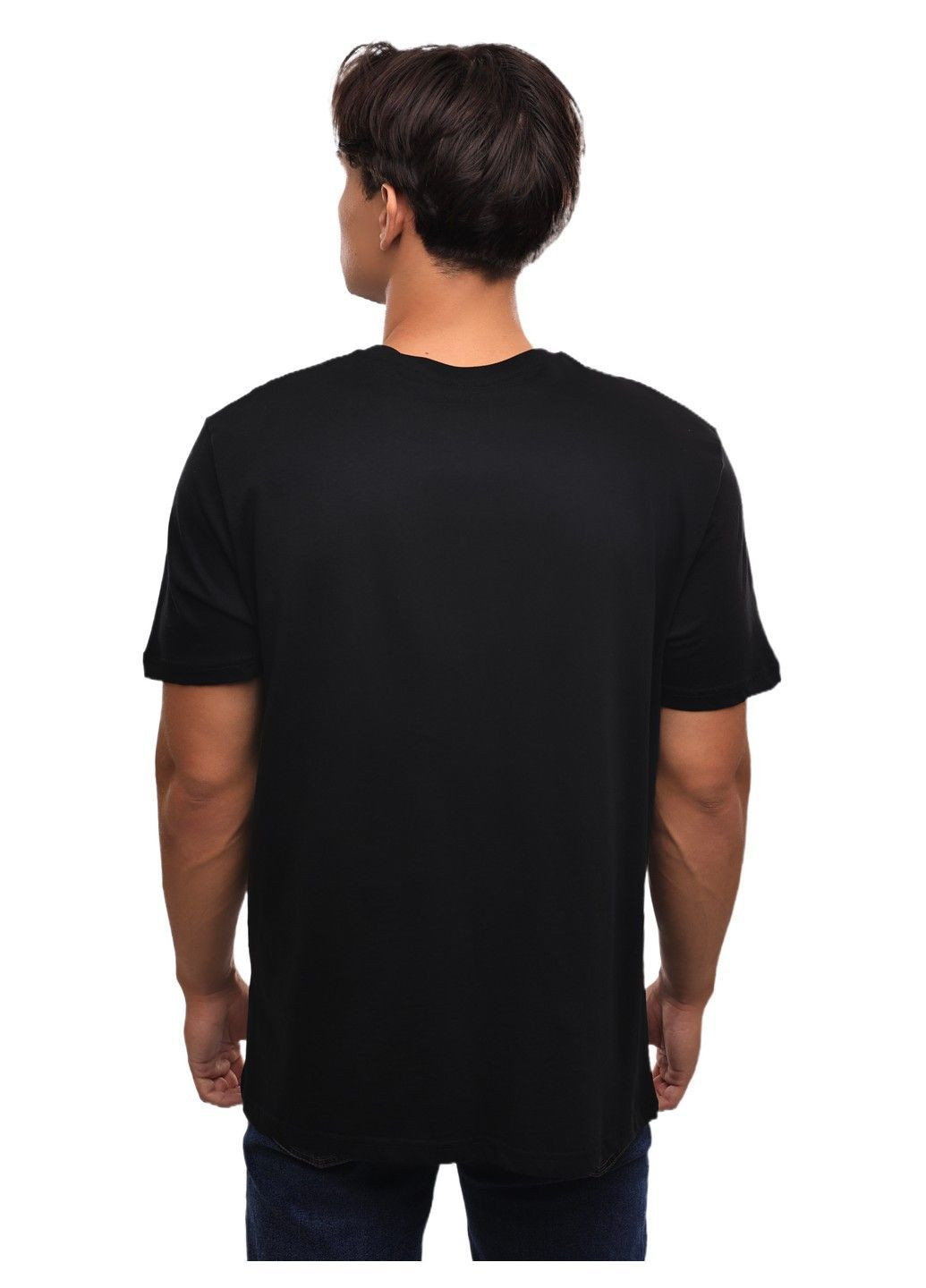 Черная футболка мужская BEKI