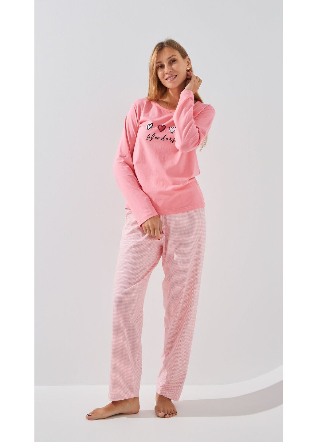 Рожева всесезон піжама жіноча 81284 shop (2000999316272) Carmen