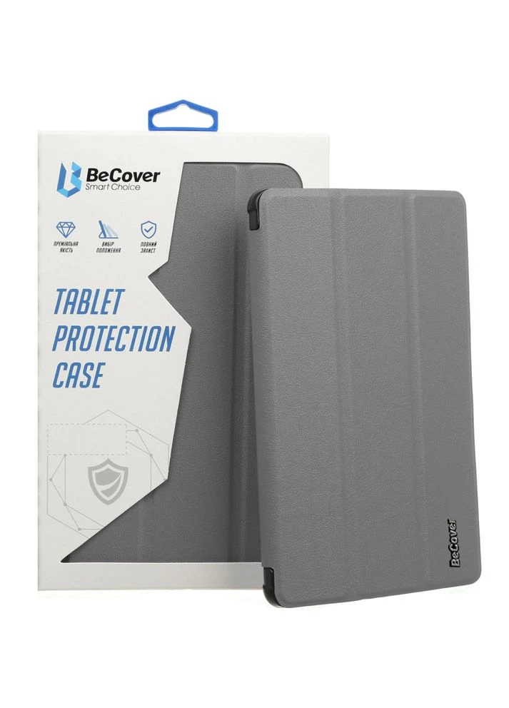 Чехол Smart Case Lenovo Tab P12 TB370FU 12.7" Gray (710059) BeCover (315833126)