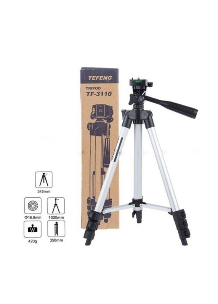 Штатив для камери Tripod 3110 + тримач для телефону 1020 мм No Brand (340458549)