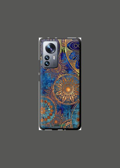 Чехол на Xiaomi 12 Pro Золотой узор "678b-2560-2448" Endorphone (348090175)