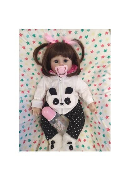 Кукла Реборн панда 48 см No Brand (367736306)