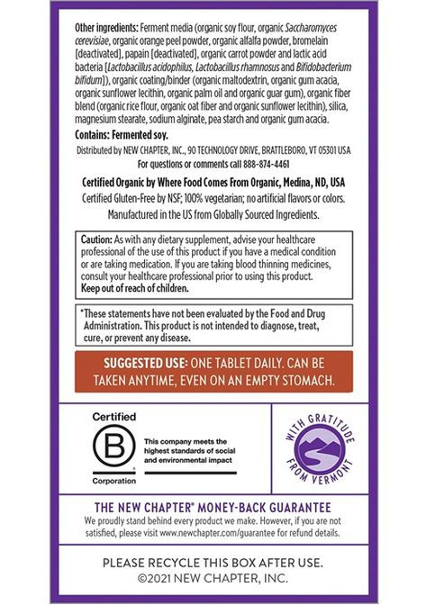 Every Man's One Daily Multi 48 Tabs New Chapter (340916589)