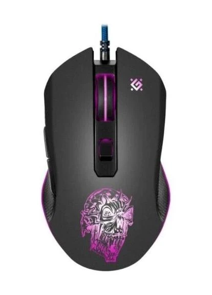 Миша Sleipnir GM-927,, USB, оптична, 800-6400 dpi, 60 IPS, 5 програмованих кнопок, райдужне підсвічування, 1.5 м, килимок в Defender (395336717)