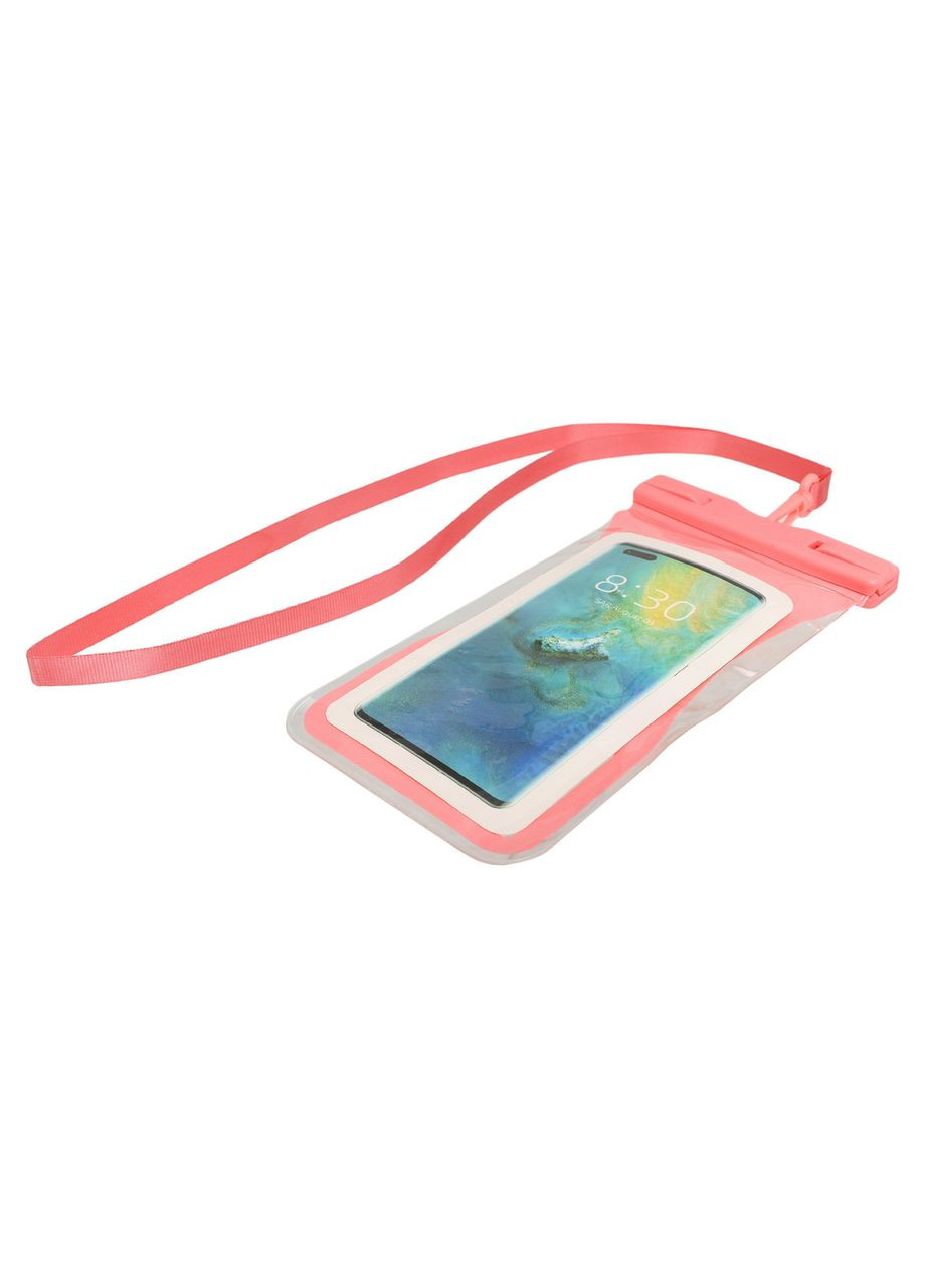 Чохол-гаманець на шию водонепроникний F005-4 (р-р 18x10,5 см, TPU, рожевий) SP-Sport (369925205)