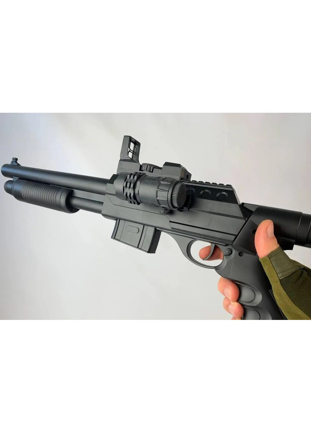 Детская Винтовка Дробовик V0581C-1 прицел и фонарик 6 мм Vigor (360544468)