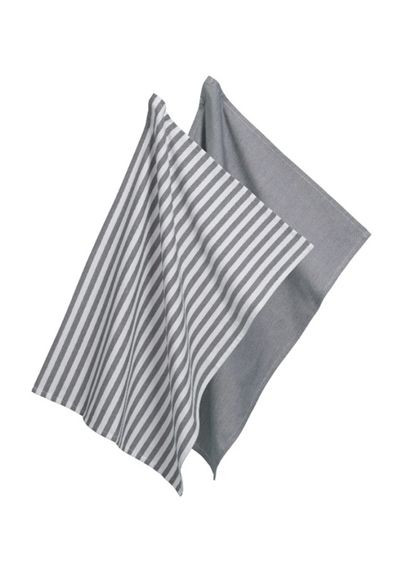 Набор кухонных полотенец Caja 12873 70х50 см 2 шт темно-серый Kela комбинированный