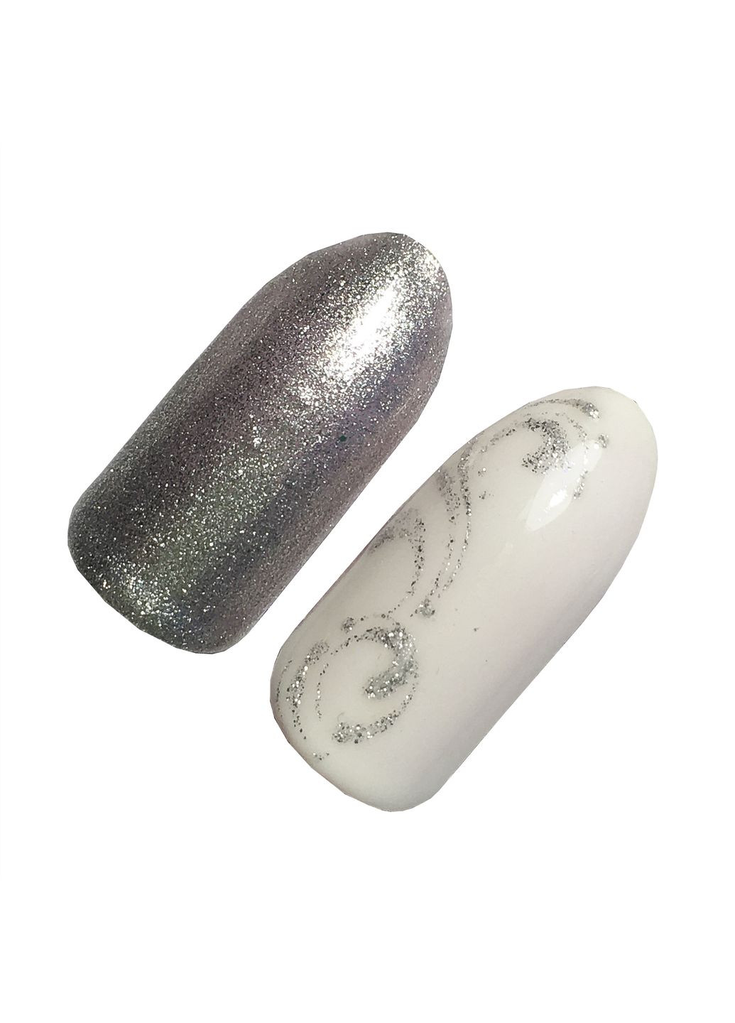 Гель фарба срібло з липким шаром 5 мл Loya (360889813)