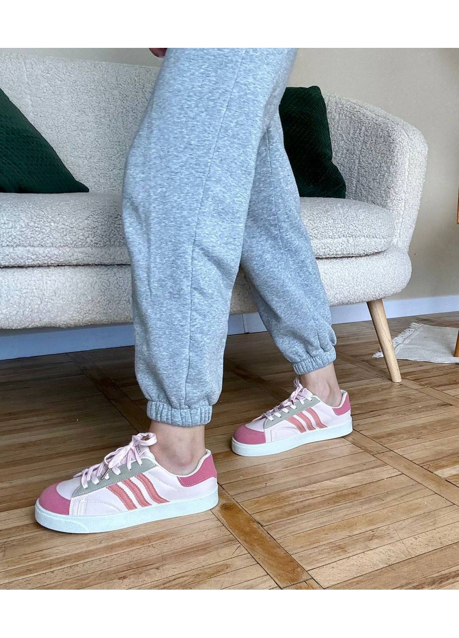 Рожеві кеди маломірять No Brand