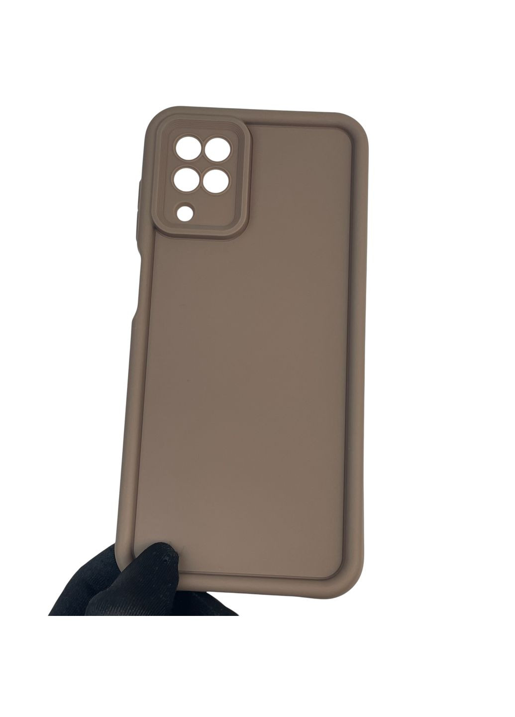 Чохол силіконовий Soft Touch для Galaxy M12 (SM-M127F) коричневий (Повний захист камери) Samsung (366390150)