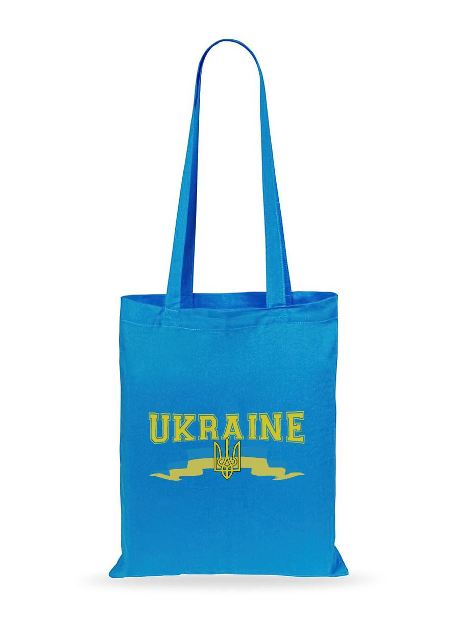 Торба шопер з принтом патріотична UKRAINE (0113-SP-LBL) (38752) Modno (276966182)