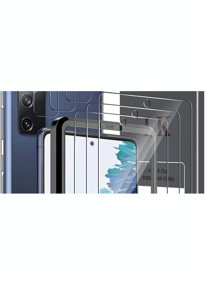 Набор защитного стекла LK 6 в1 для Galaxy S20 FE 5G (3 защитных стекла + 3 стекла для камеры) No Brand (301854275)