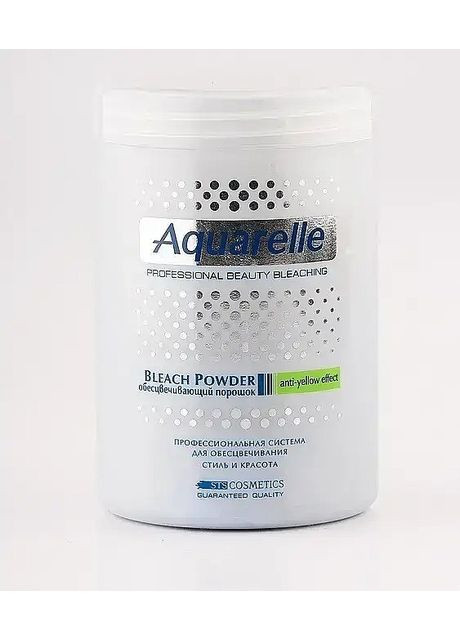 Знебарвлювальний порошок для професійного використання (пакет) Aquerelle Bleach Powder 500g (1161498-176395) STS Cosmetics (368616146)