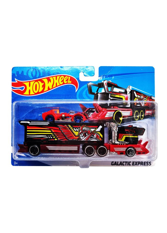 Дитячий ігровий набір машинок T-K937-1(Red-2) із трейлером BMW (307926510)