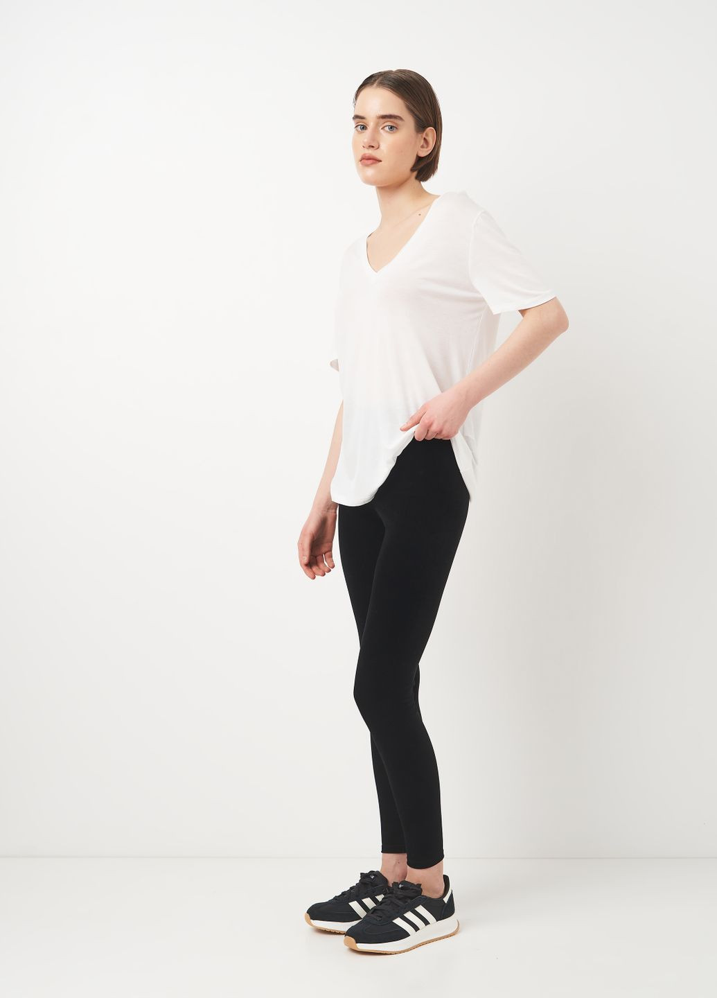 Футболка з вирізом Zara - (316679264)