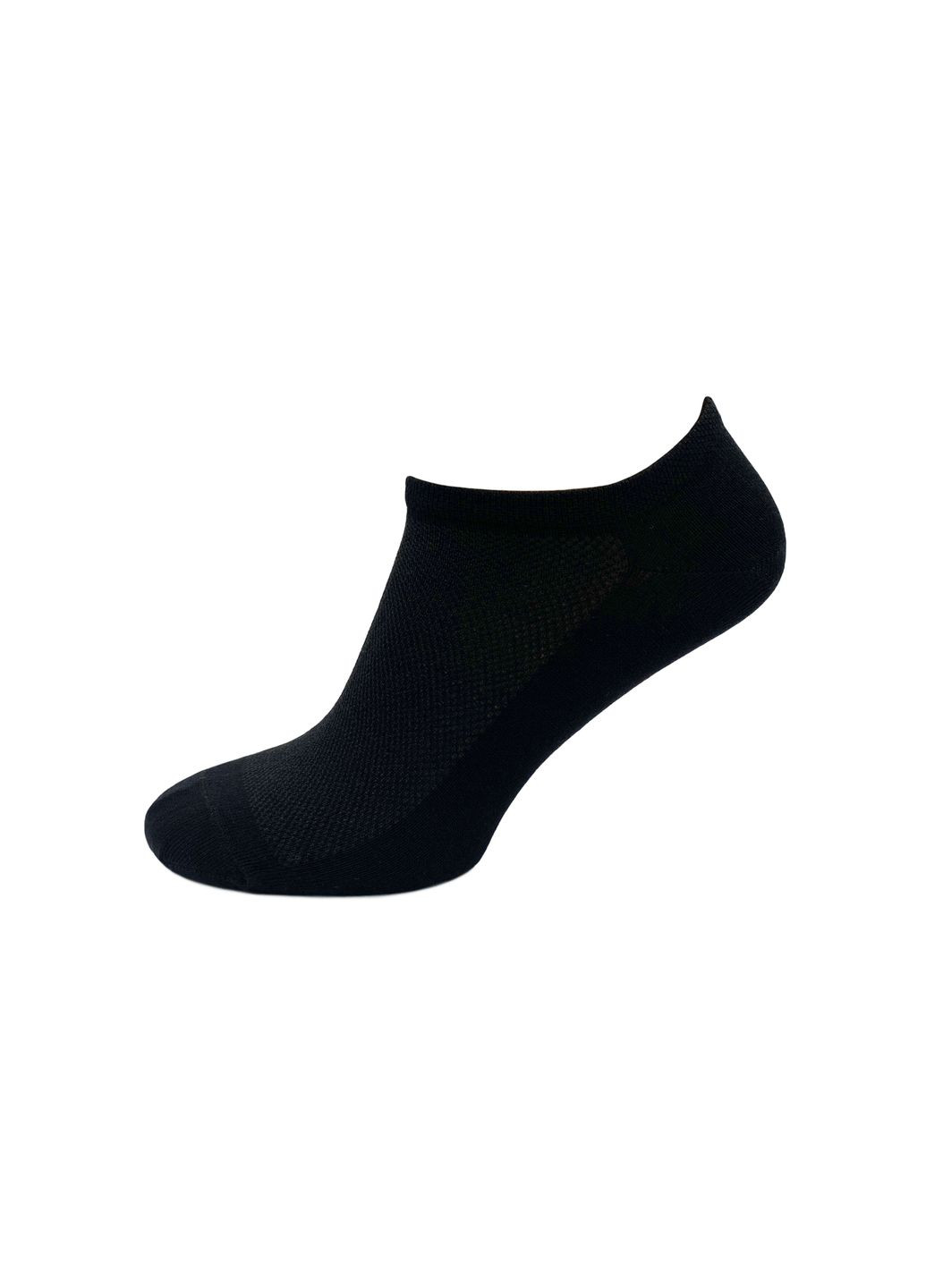 Чорно-білі шкарпетки чоловічі, з сіточкою, короткі. комплект з 3х пар. колір: чорний\сірий\білий. Крокус однотонні (334001296)