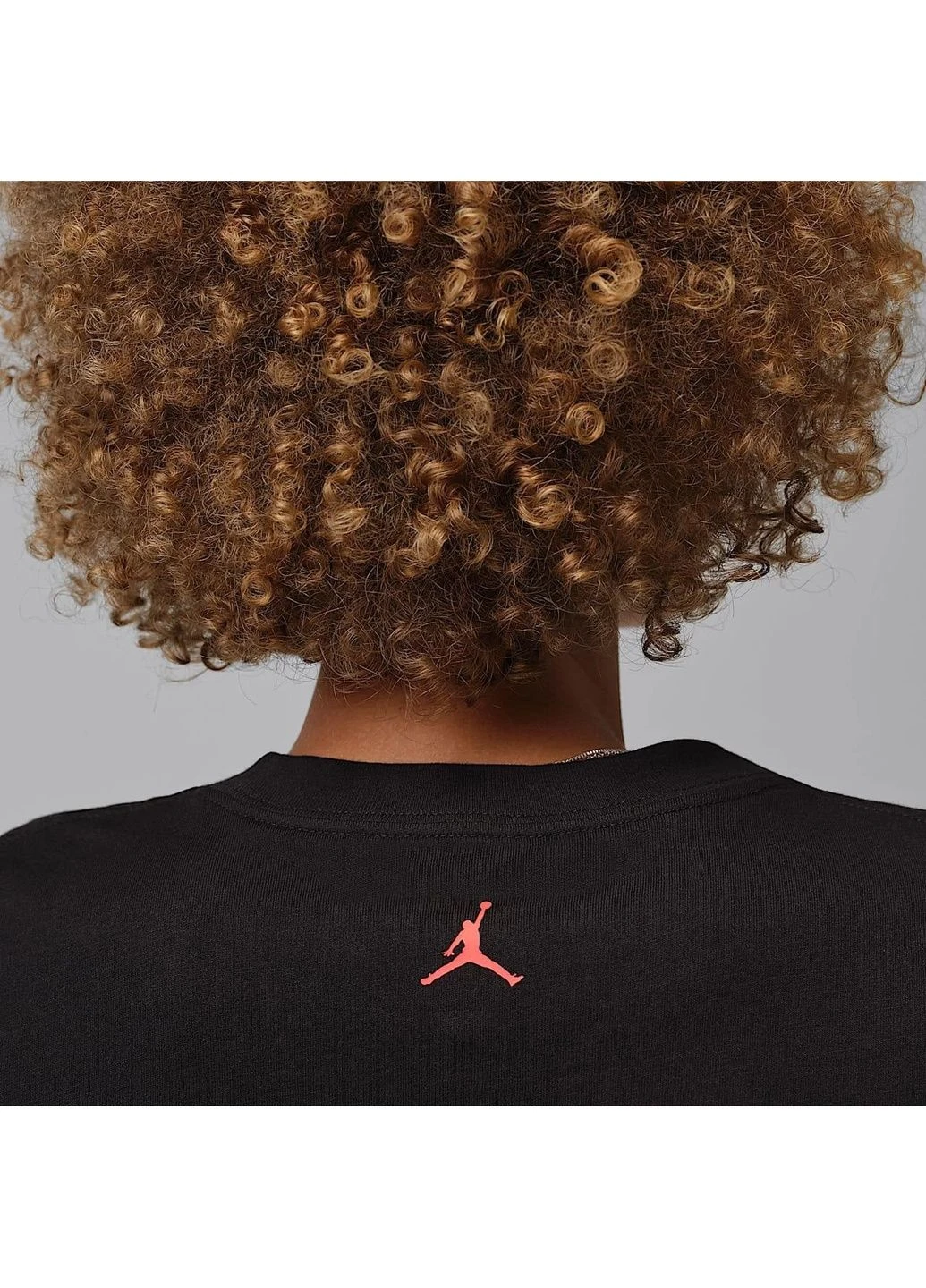 Женская футболка Spt Df Ss Gfx Tee Htg Black Air Jordan - (391225563)