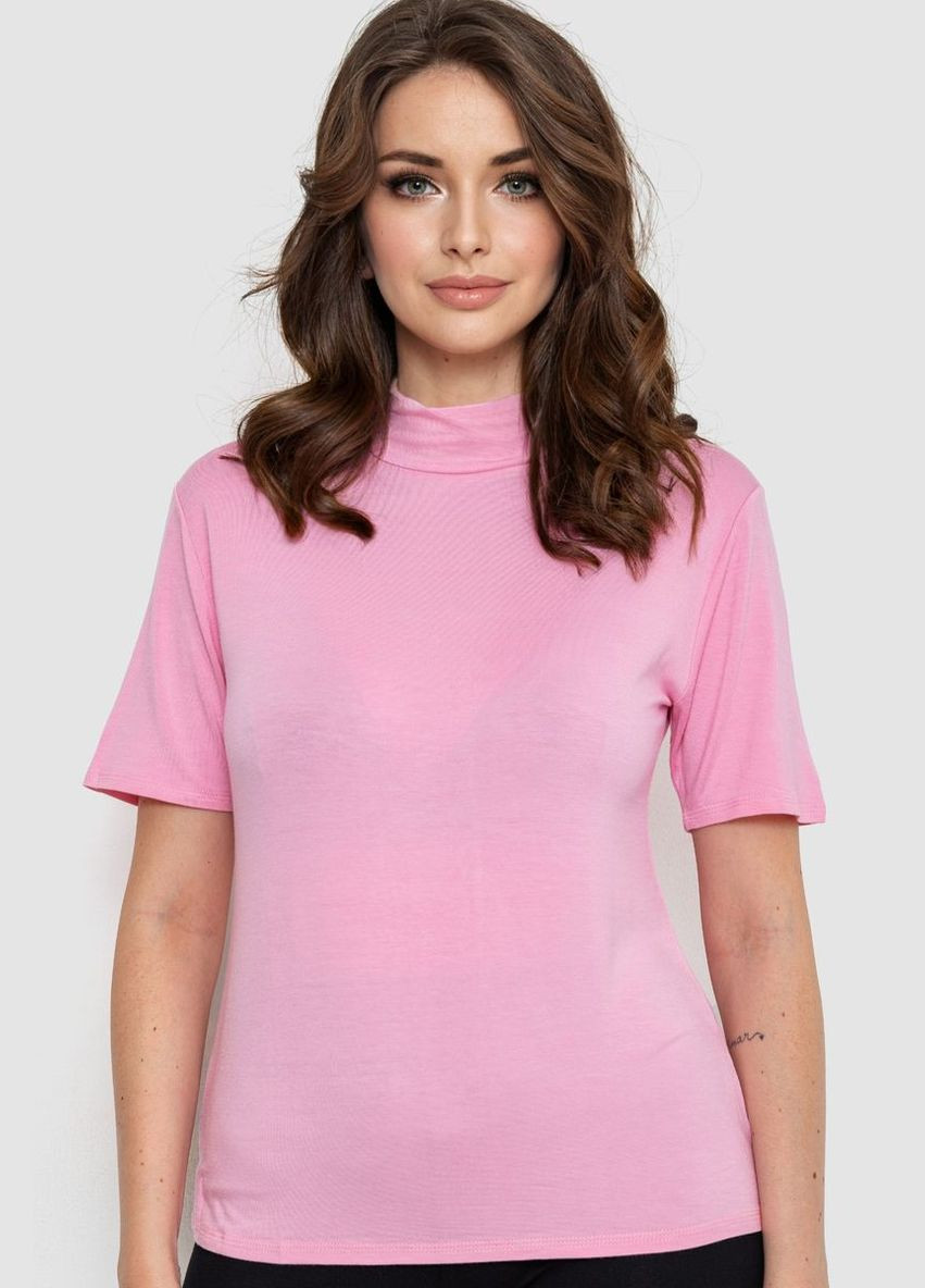 Розовая демисезон футболка женская, цвет розовый, Ager