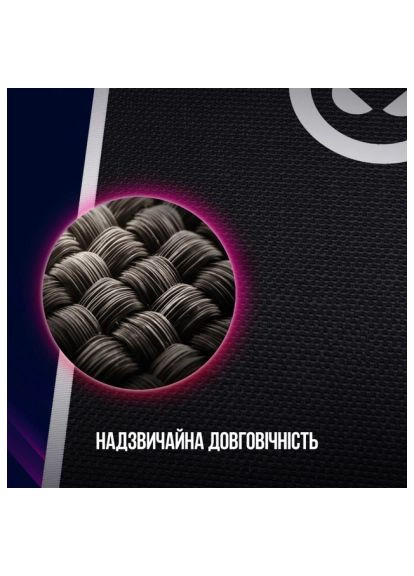 Килимок для мишки (LRG-CMP755) LORGAR Legacer 755 Black (370019004)