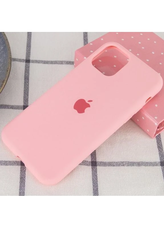 Чехол Silicone Case Full Protective (AA) для Apple iPhone 11 Pro (5.8") Розовый Epik (373937512)