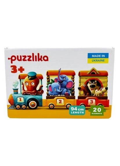Розвивальні пазли ": Потяг" (13050) Puzzlika (402350150)