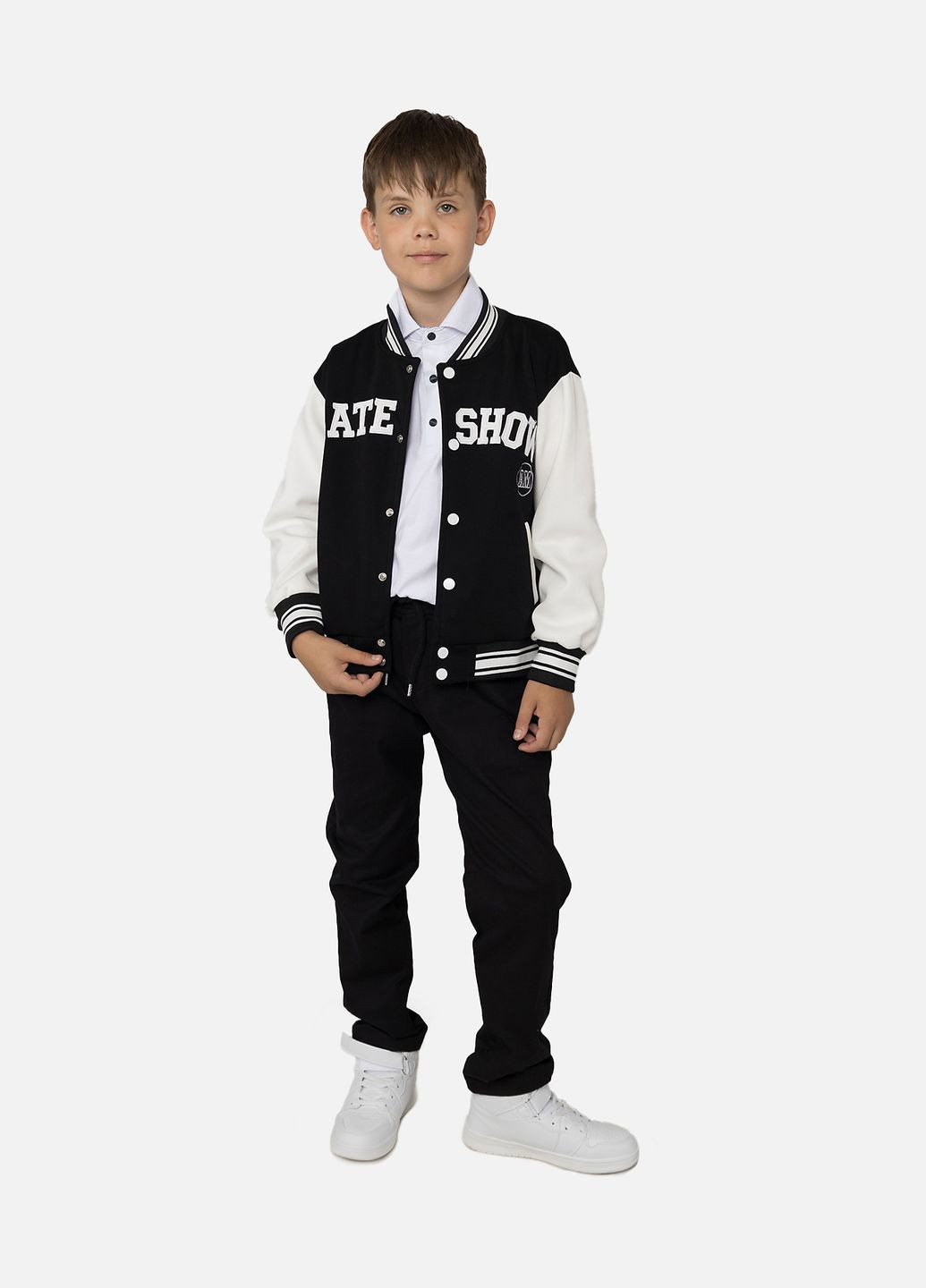 Черные демисезонные брюки PUBA