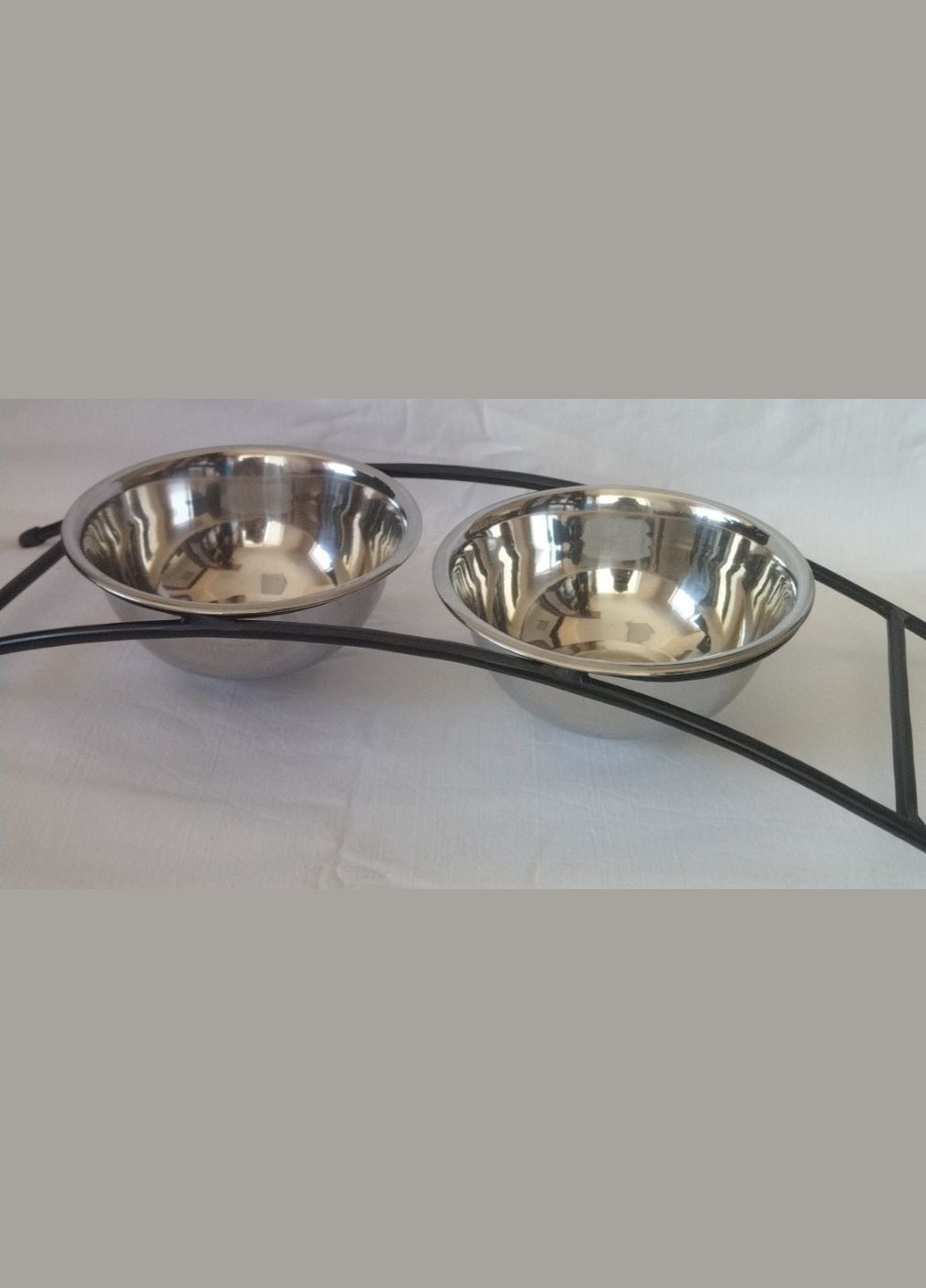 Підставка з мисками на 450мл/14см. Для котів собак гризунів No Brand (328600695)