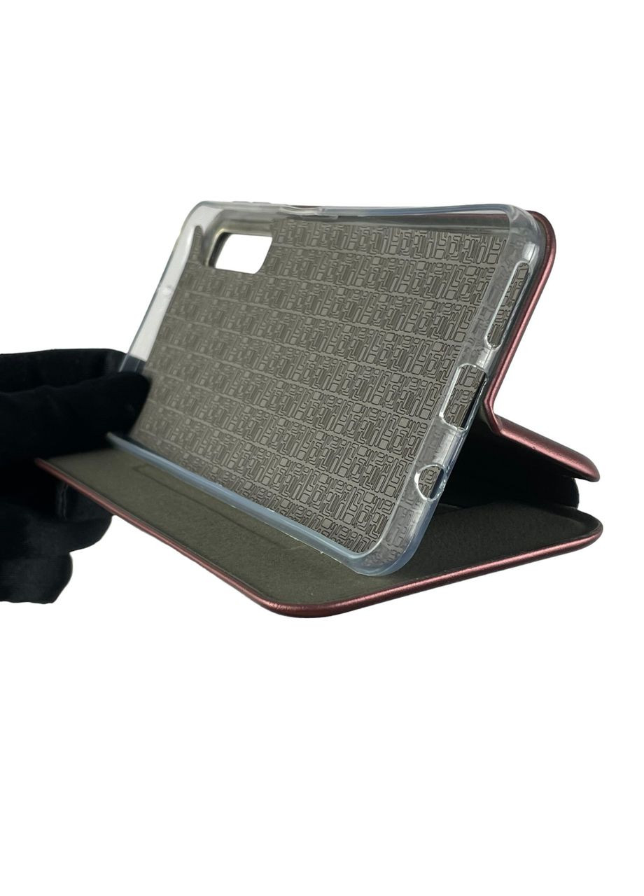 Чехол-книжка для Galaxy A7 2018 (SM-A750) с подставкой на самсунг а7 бордовая gd1 Samsung (366020882)