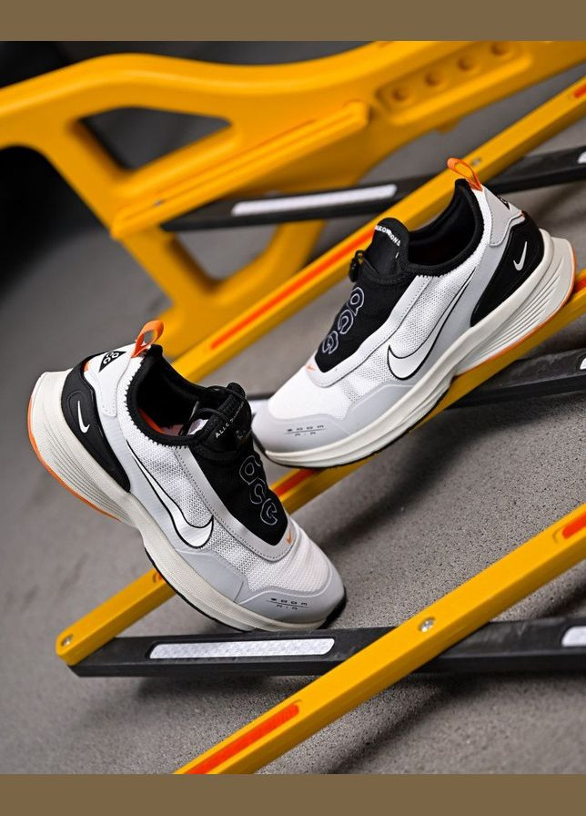 Білі Літні мужские кроссовки pegas grey/orange 4 Nike