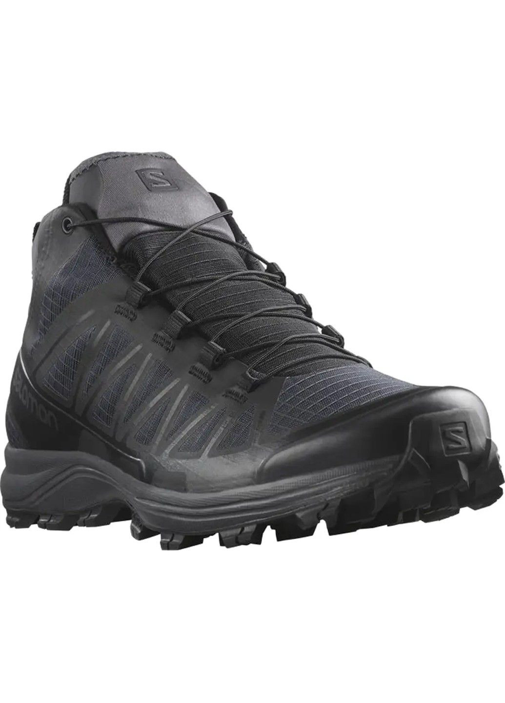 Черные демисезонные кроссовки speed assault 2 wolf/black Salomon