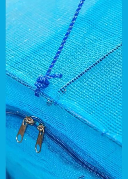 Сітка сушарка складана секційна ярусна для сушіння риби овочів грибів трав 45х45х70 см (CR1) Синя UKC (313109979)