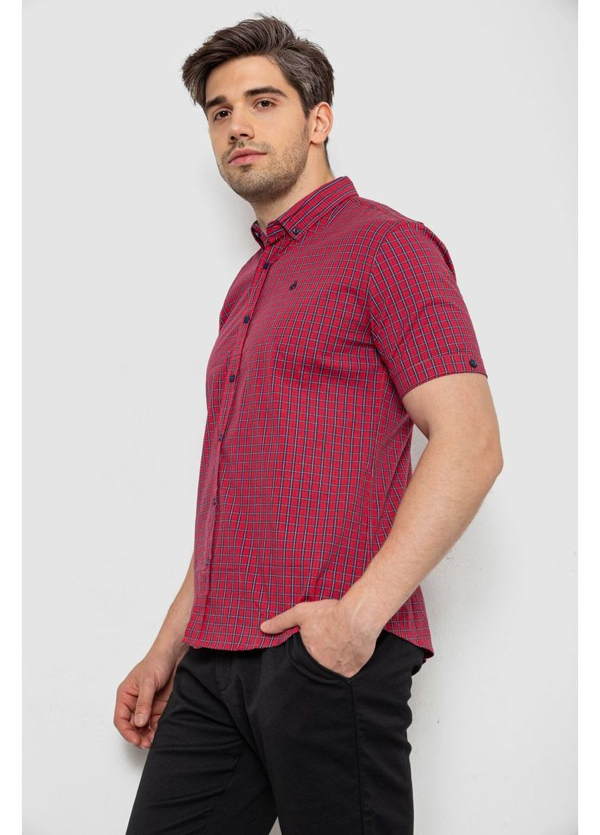 Сорочка чоловіча стрейчева, колір червоний, 214R2445-5 Ager (369972190)