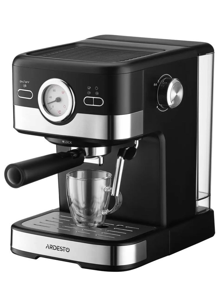 Кофеварка 20бар, Капучино, Лате, Эспрессо YCM-E16B Ardesto (346600456)