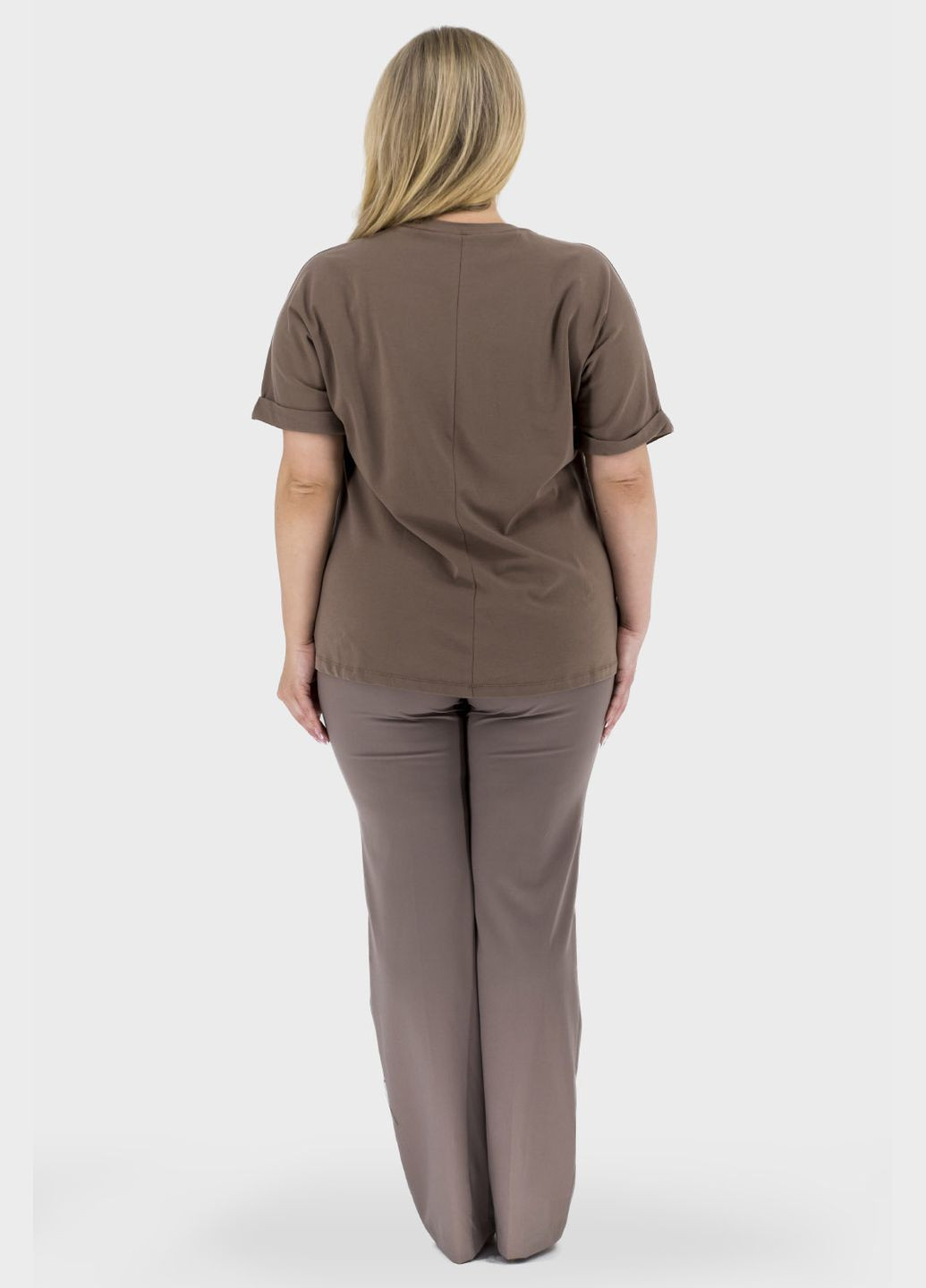 Женская футболка с аппликацией и стразами, стиль casual Sogo (, ), 40180 No Brand - (366748821)