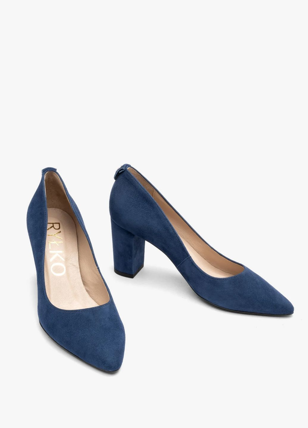 Rylko Туфли лодочки синий з натуральная замша, — лето (317359265)