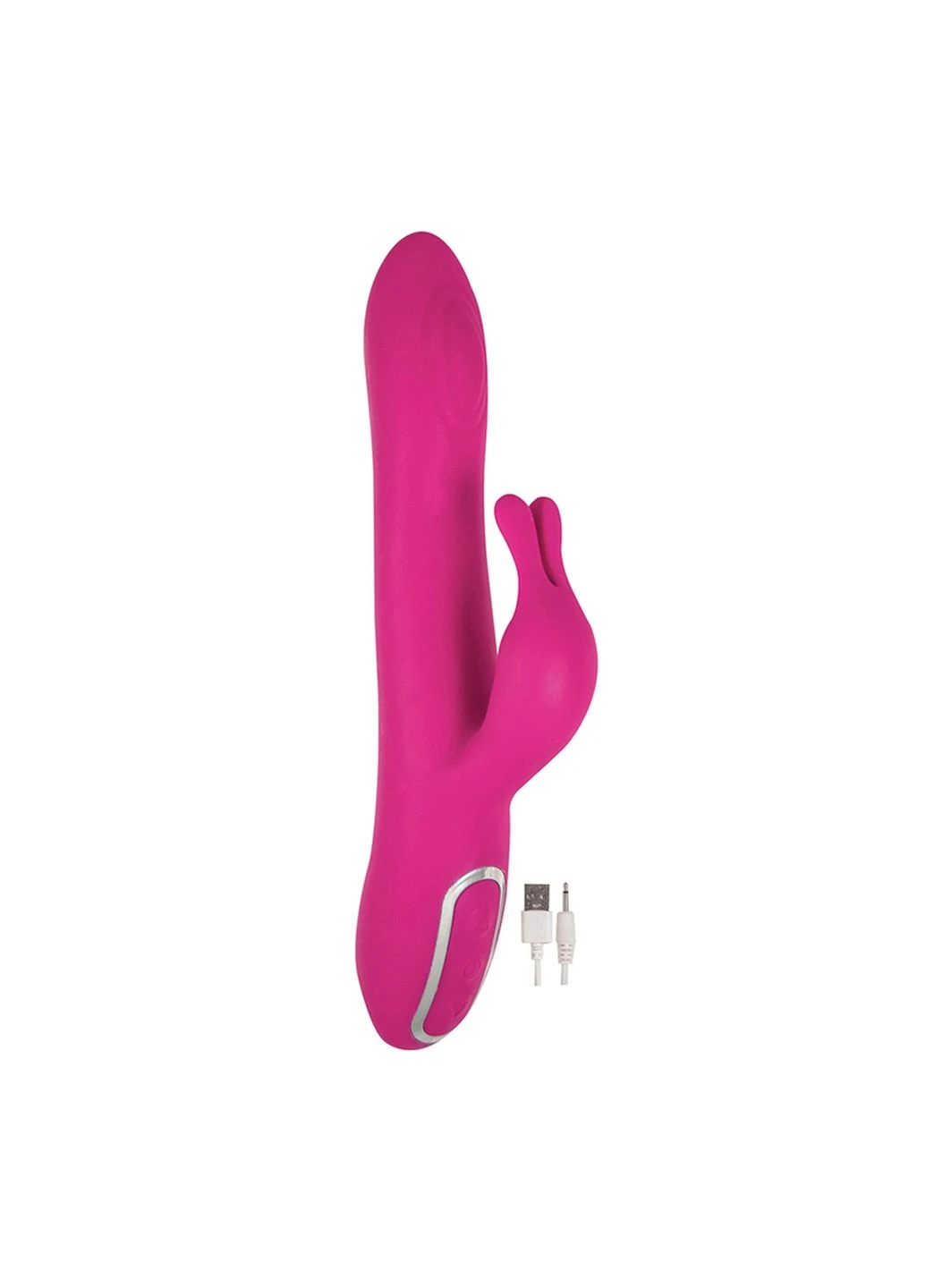 Вібратор кролик WibratorIsabella, 5 funkcji, USB Pink Boss Series (296793509)